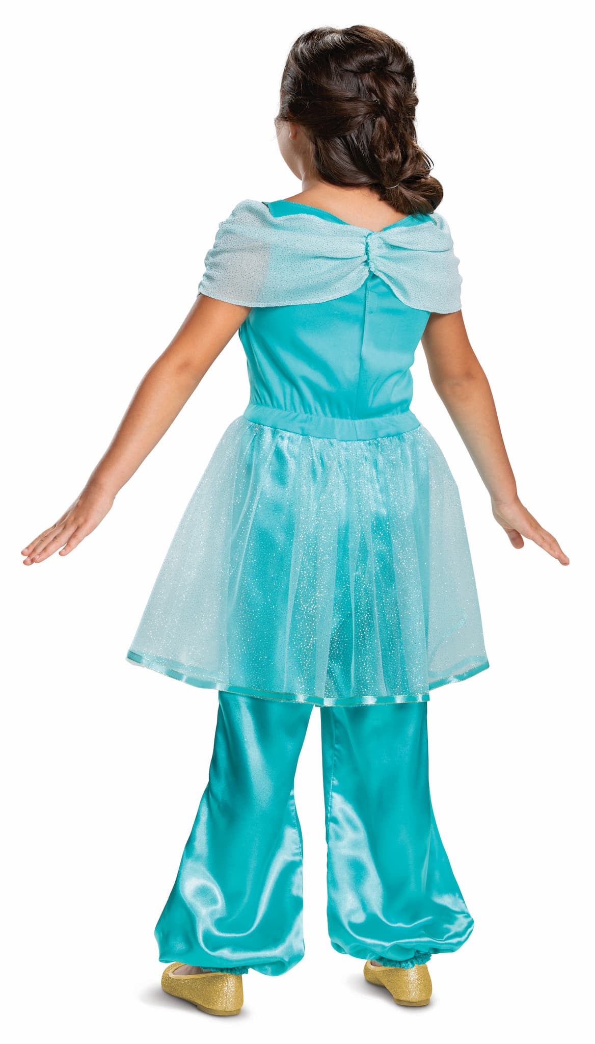 Costume Jasmine Turquoise Deluxe Fille