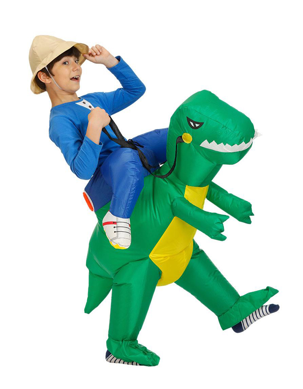 Costume Dinosaure Enfant  DINO BOUTIQUE® Étiqueté Dilophosaure