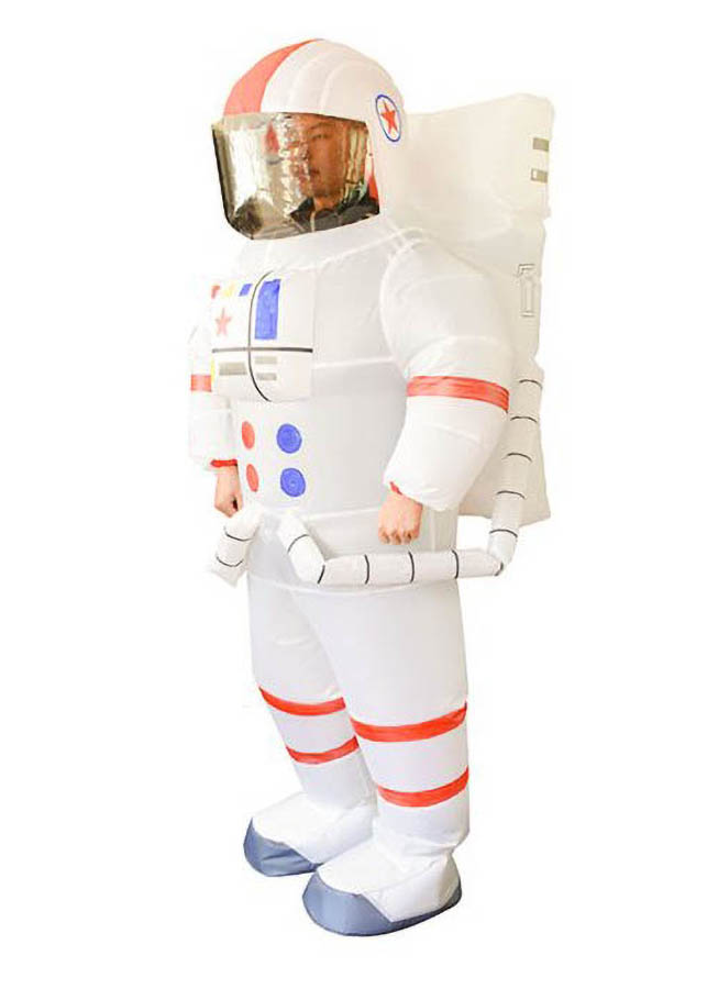 Costume gonflable Astronaute Rouge – ORIGINAL CUP