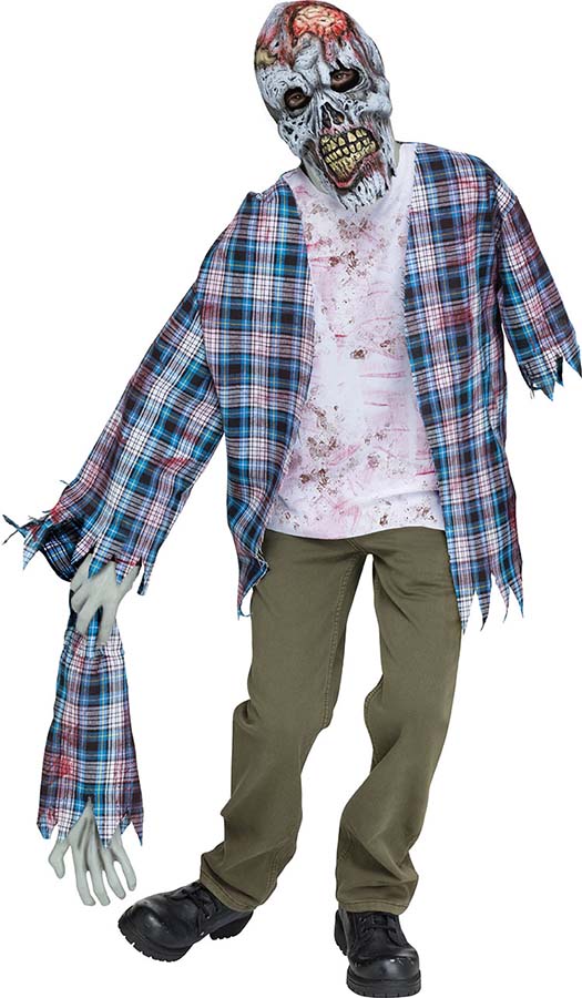 Costume Punk Zombie Enfant - Costume Zombie Fille