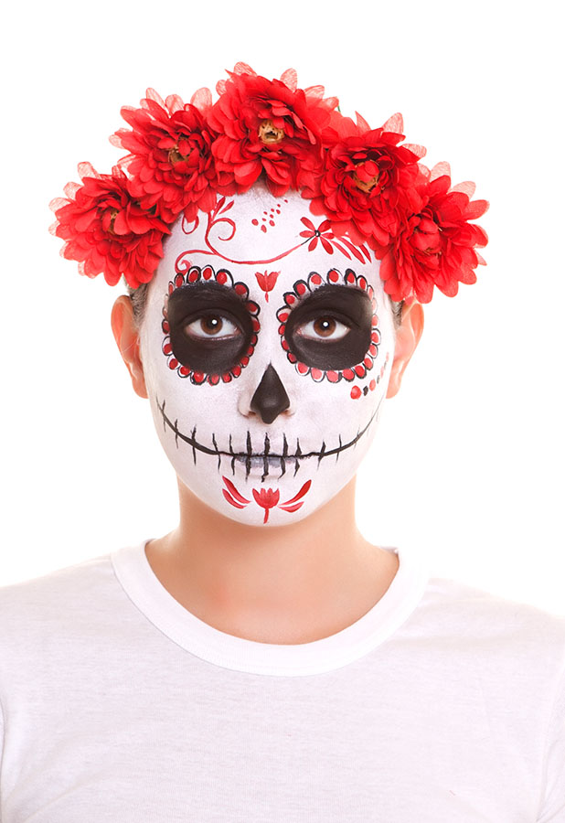 Peinture Visage et Corps DayGlo Rose, Maquillage Halloween