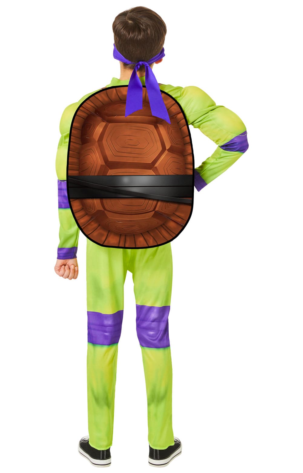 COSTUME ENFANT COMBINAISON CARAPACE + MASQUE LEONARDO TORTUE NINJA+ - COSTUME  ENFANTS - Le roi de la fête