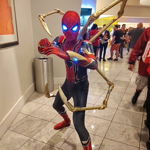 Cosplay Spiderman Combinaison Vêtements Garçon Miles Morales Fans C