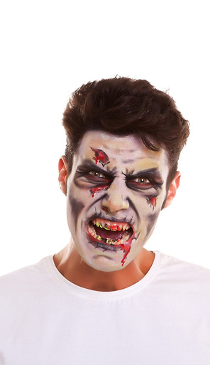 Kit maquillage poupée zombie lot maquillage poupée mort vivant en plusieurs  parties nécessaire cosmétique poupée cassée makeup kit beauté Halloween