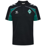 Poloshirt Hummel Travel schwarz grün