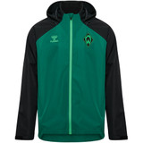 Allwetter Jacke Hummel Dunkelgrün Schwarz