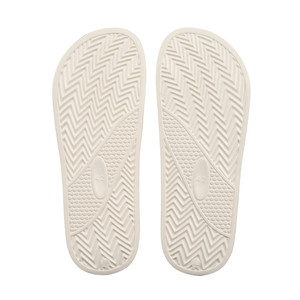 die weiße Sohle von Unten