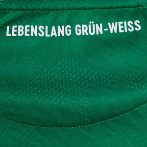Lebenslang Grün-Weiss auf grünem Home Trikot Lebenslang Grün-Weiss auf grünem Home Trikot
