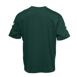 dunkelgrünes T-Shirt von hinten dunkelgrünes T-Shirt von hinten