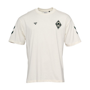 weißes T-Shirt mit schwarzer Raute weißes T-Shirt mit schwarzer Raute