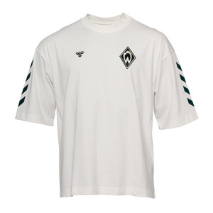 weißes oversized T-Shirt im schwarzer Raute weißes oversized T-Shirt im schwarzer Raute