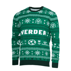 Werder Xmas Sweatshirt mit Werder-Schriftzug