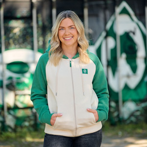 Damen Sweatjacke Raute