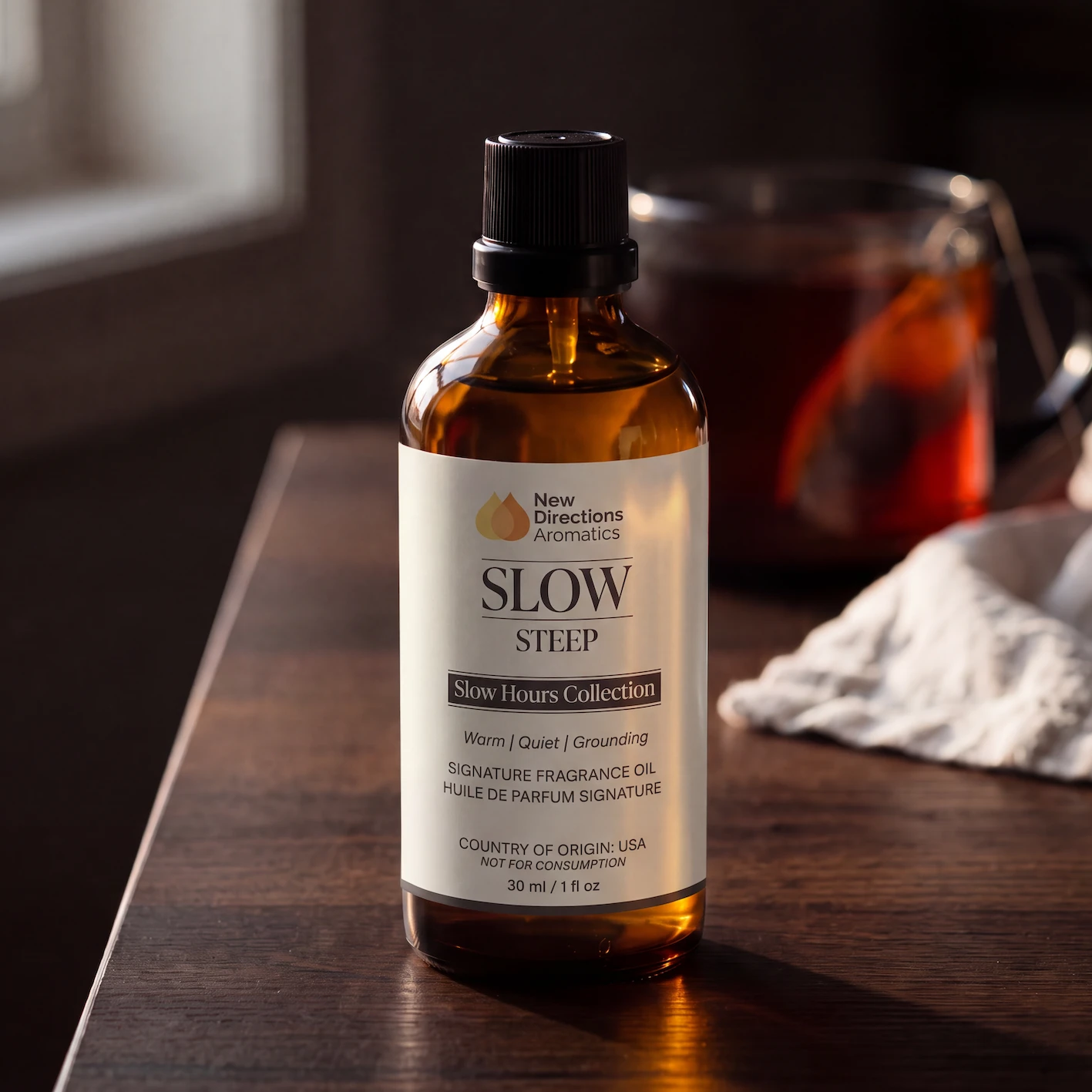 Slow Steep fragrance oil