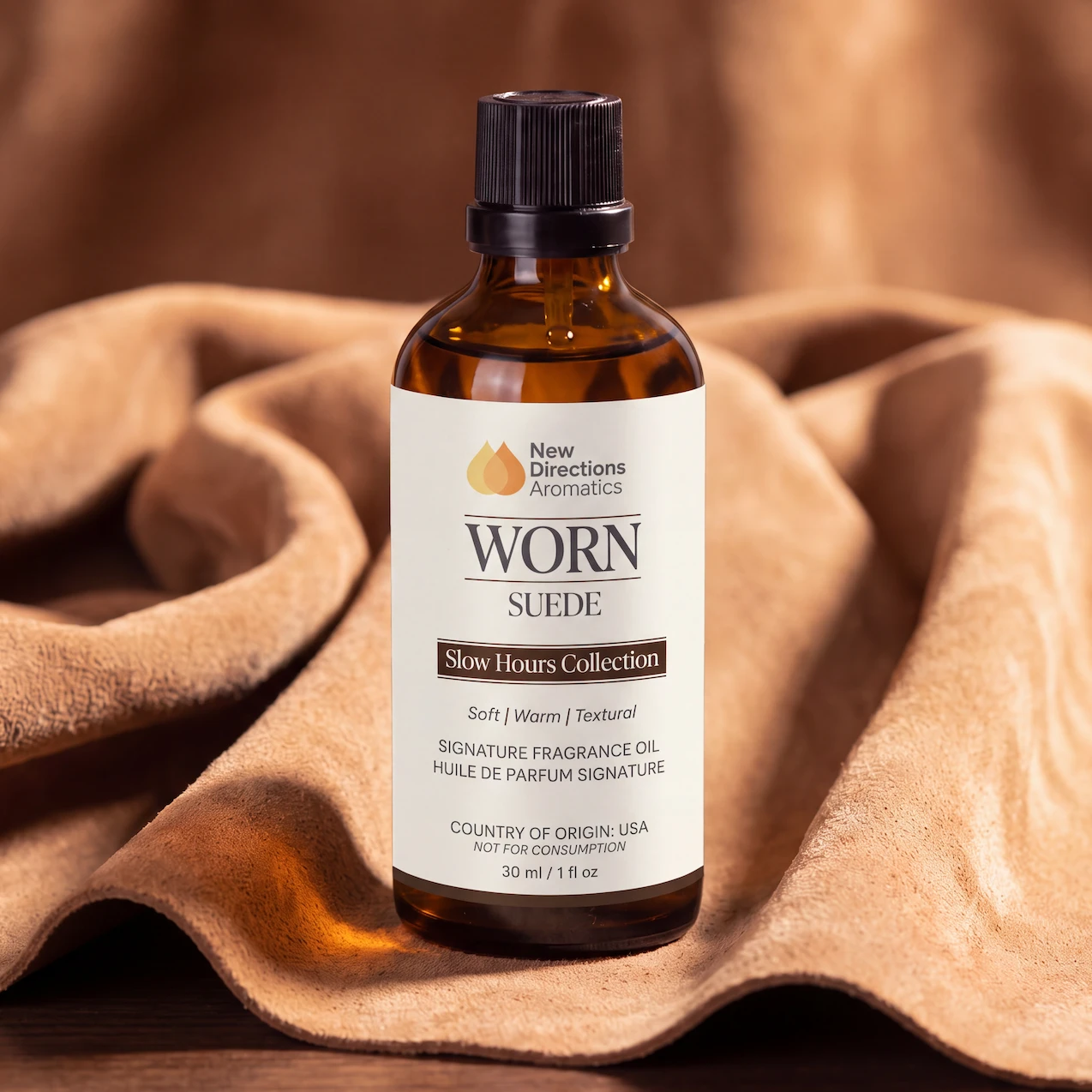 Worn Suede fragrance oil