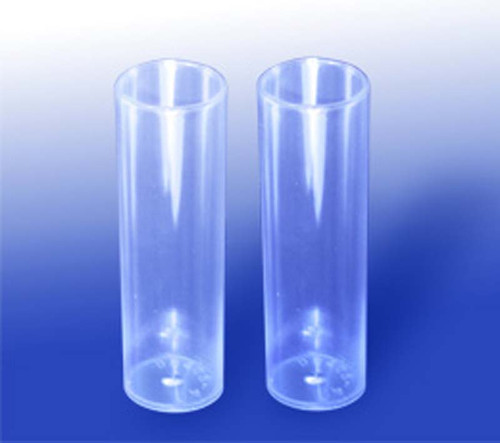 Drosophila vial, wide, 28.5mm x 95mm, polystyrene, bulk, 500/case