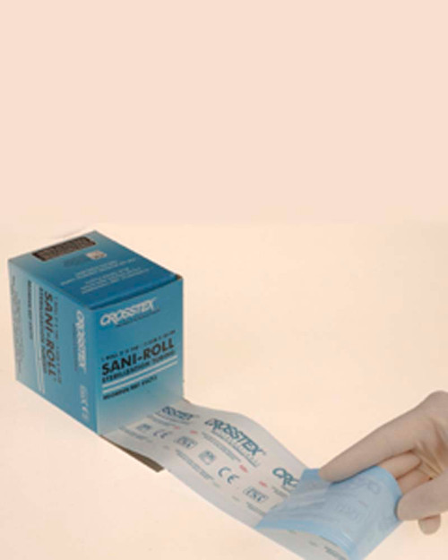Crosstex® Sani-Roll® Sterilization Tubing - Paper/Plastic