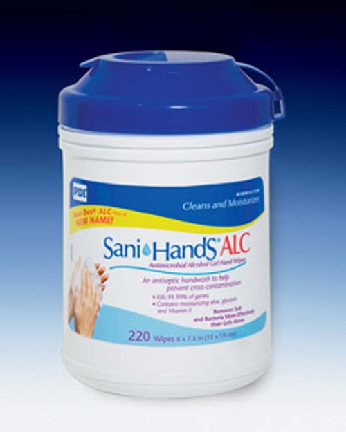 Crosstex® SaniHands® ALC Antimicrobial Alcohol Hand Wipes