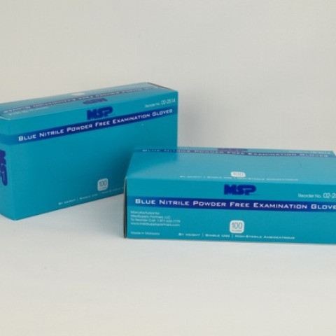 Dynarex Nitrile Exam Gloves, Powder-Free