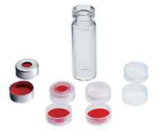 National Scientific 4mL Crimp Snap Vials