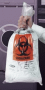Tufpak Autoclavable Biohazard Bags, Clear