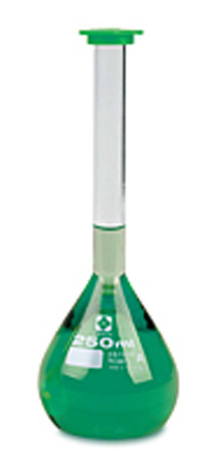 Vee Gee Scientific Glass Volumetric Flasks w/Snap Cap