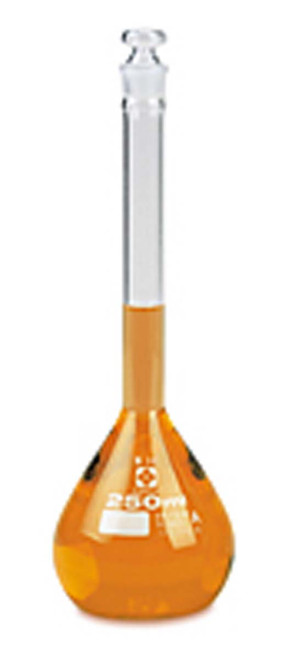 Vee Gee Scientific Glass Volumetric Flasks w/Glass Stopper