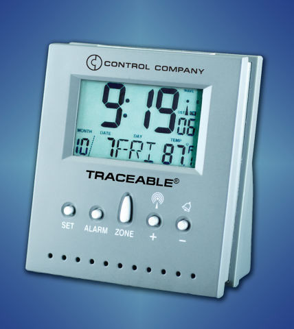 Workstation Traceable® Radio-Controlled Clock