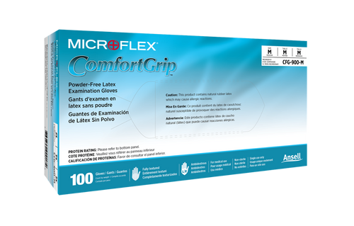 Microflex ComfortGrip Latex Exam Gloves
