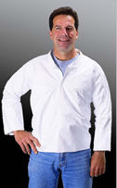 Suntech Shirt, Snap Front, Medium, 50/case by Sunrise Industries — lab safety from MedSupply Partners (detail view)