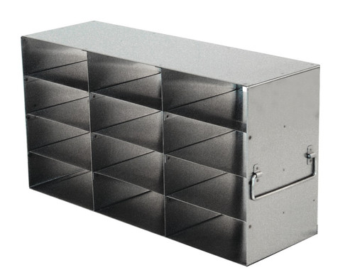Upright Freezer Racks for 2" Boxes by Crystal Technology & Industries — sample storage and labeling from MedSupply Partners