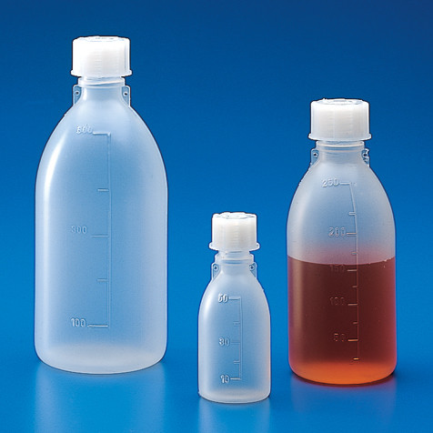 Polypropylene, Narrow Neck, Round Bottles by Globe Scientific — glassware and plasticware from MedSupply Partners (packaging)