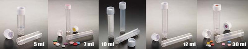 Self-Standing Non Sterile Transport Tubes by Simport — glassware and plasticware from MedSupply Partners