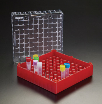 Micrewtube® Storage Boxes by Simport — cryotube racks from MedSupply Partners