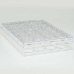 TrueLine Cell Culture Plates by DISCONTINUED ITEM — tissue culture plates from MedSupply Partners (side view)