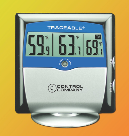 Traceable® Digital Humidity Temperature/Dew Point Meter by Control Company - Traceable — digital thermometers from MedSupply Partners