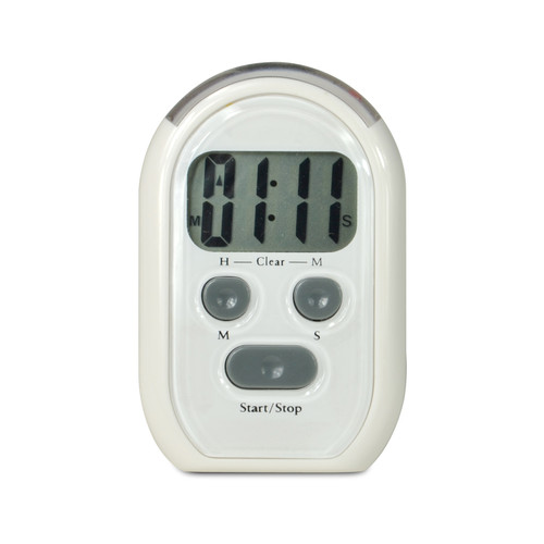 Triple Alarm Single Channel Timer by HB Instrument Company — timers and clocks from MedSupply Partners (side view)