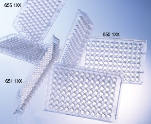 96 Well Clear Polystyrene Microplates by Greiner Bio-One — microplates from MedSupply Partners