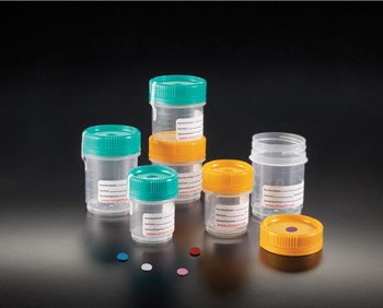 Eco-Friendly Spectainer Urine Container w/ Tamper Evident Closure by Simport — glassware and plasticware from MedSupply Partners