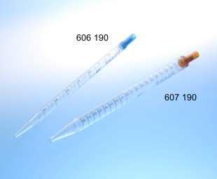 Greiner Serological Pipettes, Shorty Version, Individually Packaged, Plastic/Plastic Wrap by Greiner Bio-One — serological pipets from MedSupply Partners (side view)
