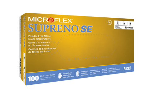 Microflex Supreno SE Nitrile Gloves by Ansell — nitrile gloves from MedSupply Partners