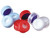 Yellow Polypropylene, Blue PTFE/White Silicone, Pre-slit, Target Snap-It 11mm Snapcap Closure, 100/pack