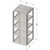 Vertical Freezer Racks for 3" Boxes