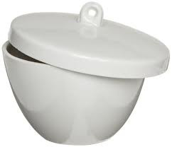 Crucible With Lid, 30ml, 45/case