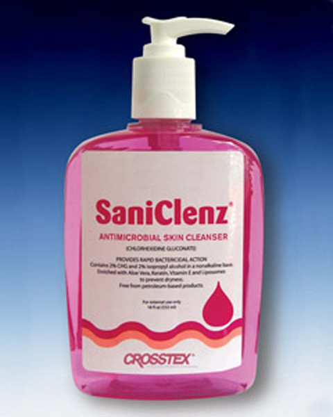 Crosstex® SaniClenz® Antimicrobial Skin Cleanser with 2 Percent CHG