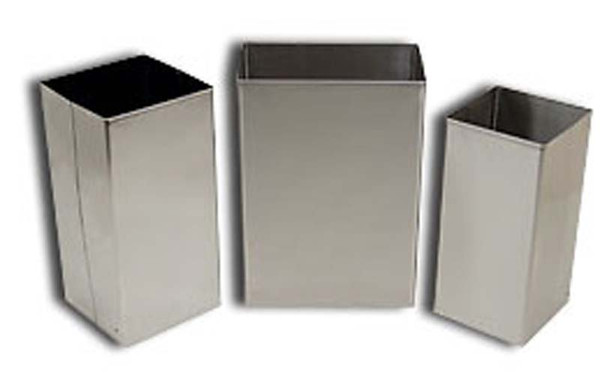 Detecto Standard Stainless Steel Waste Receptacles