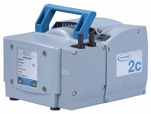 BrandTech Scientific Vacuubrand ME2C NT Oil-Free Diaphragm Vacuum Pump