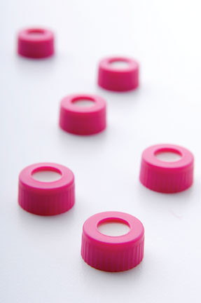 Thermo Scientific Pink Snap Caps for Autosampler Vials