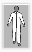 GammaGuard® CE Sterile Cleanroom Coveralls