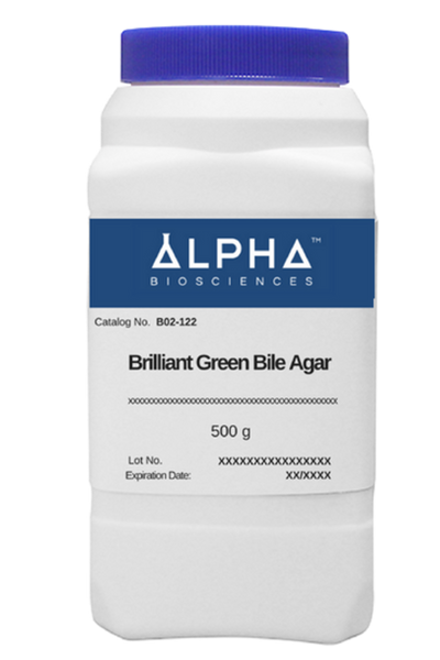 Alpha Biosciences Brilliant Green Bile Agar